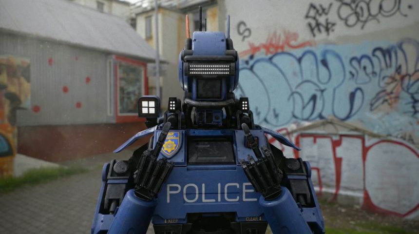 Robot Chappie — render 2