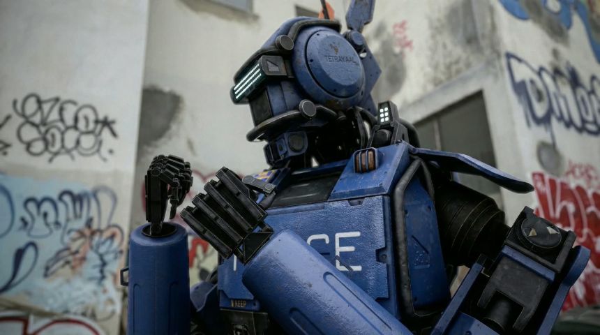 Robot Chappie — render 3