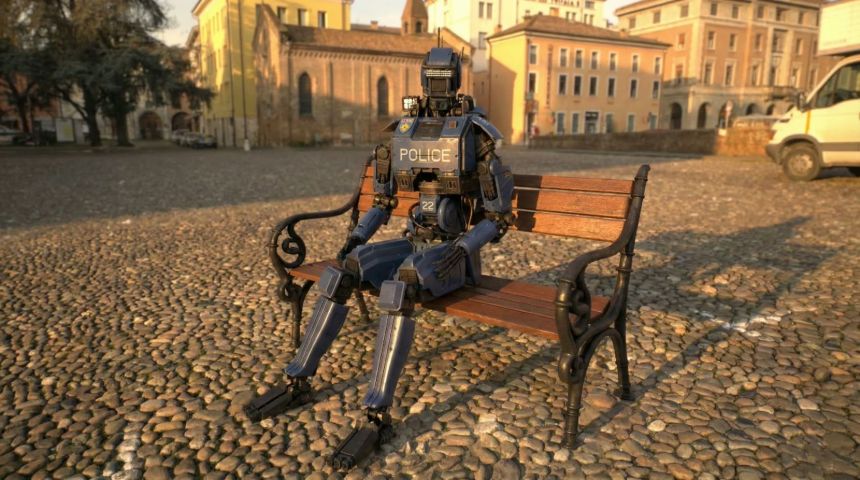 Robot Chappie — render 4