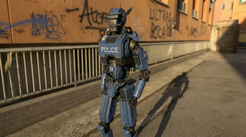 Robot Chappie — render 8