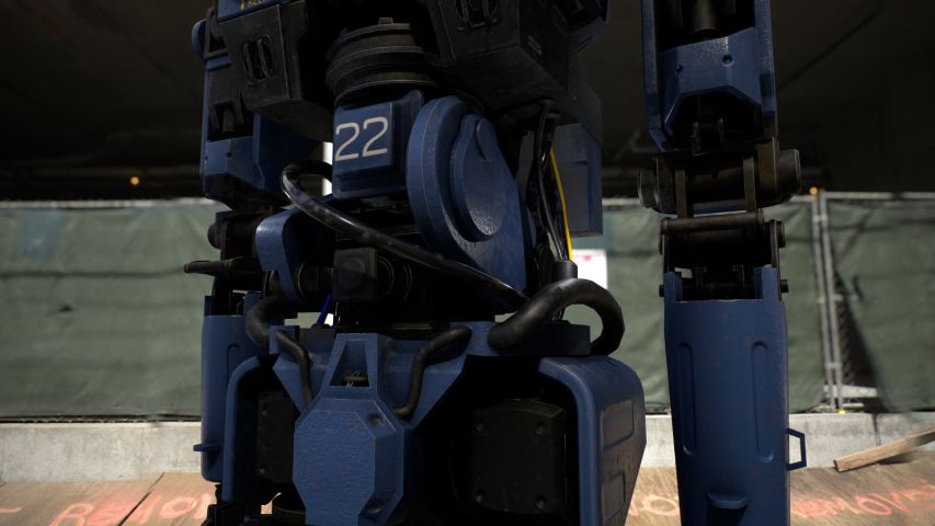 Robot Chappie — render 11