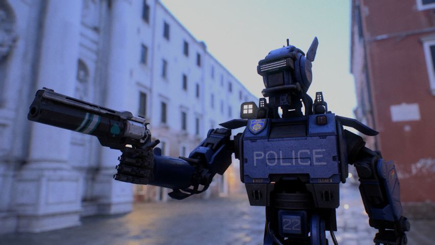 Robot Chappie — render 12