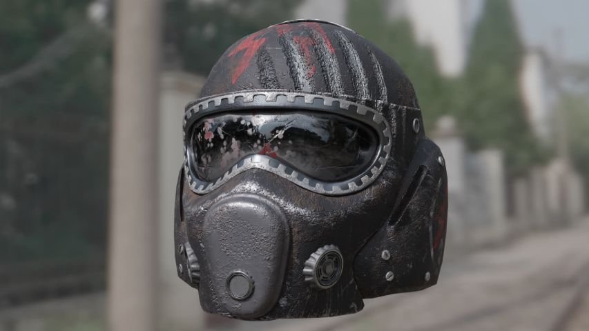 Spartan Helmet Metro 2033 — render 3