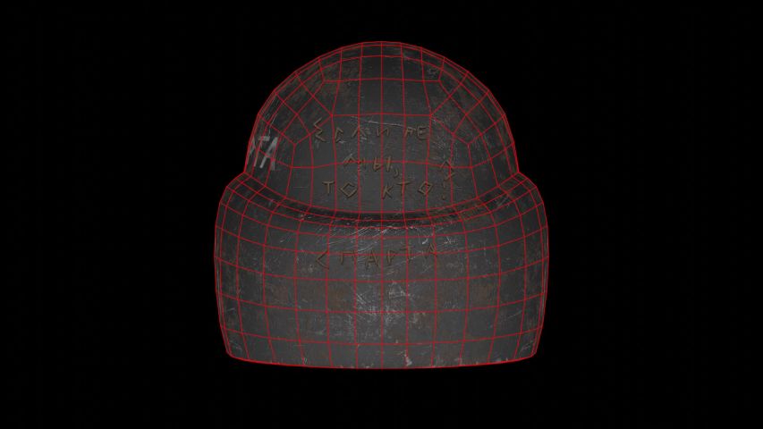 Spartan Helmet Metro 2033 — render 18