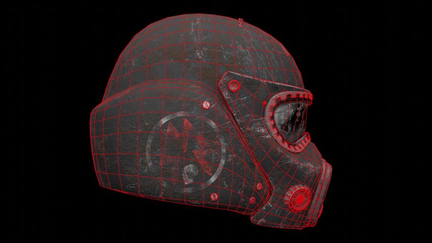 Spartan Helmet Metro 2033 — render 19