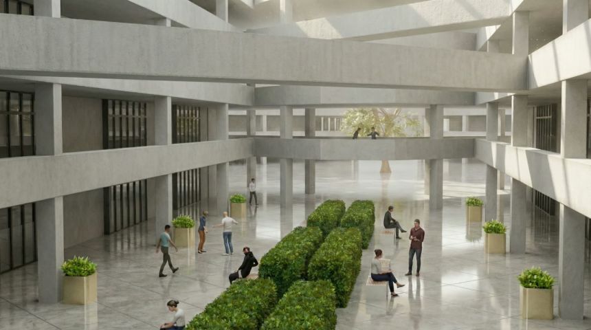 USMU Campus — render 6