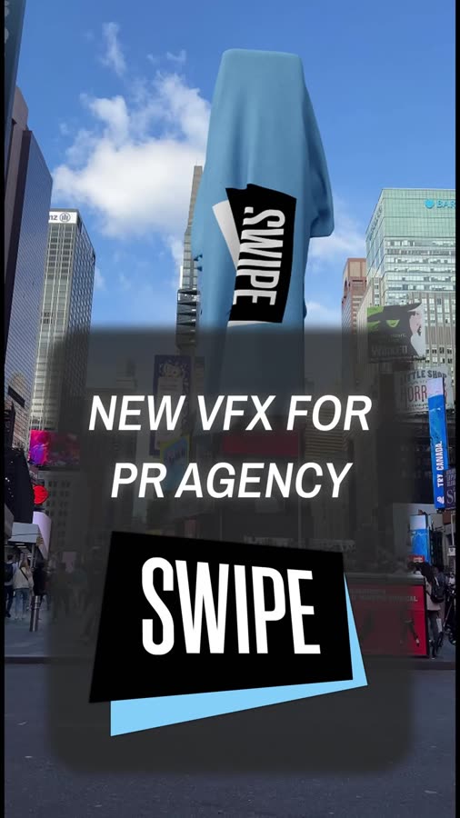 VFX for PR agency SWIPE